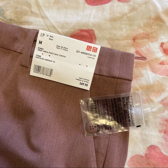 Uniqlo 2Way Stretch Smart Ankle Pants - Picture 4 of 12